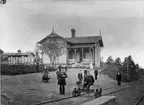 Äldsta stationshuset. Station anlagd 1880.