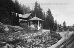 Trafikplatsen öppnad 1894. Station och turisthotell. Båda byggnaderna finns kvar.