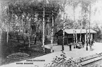 Stationen anlades 1908. Stationshus,en liten envånings träbyggnad. Mekanisk växelförregling med kontrollås.