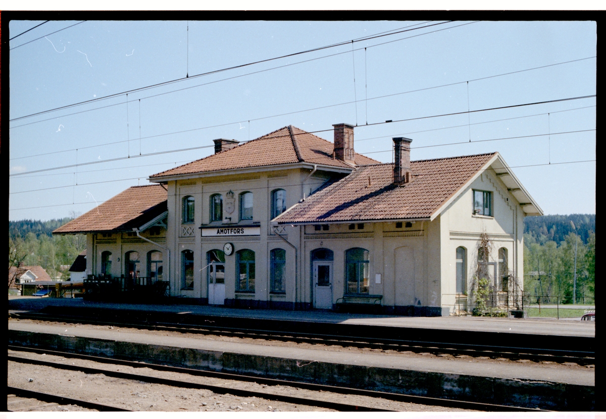 Åmotfors station.