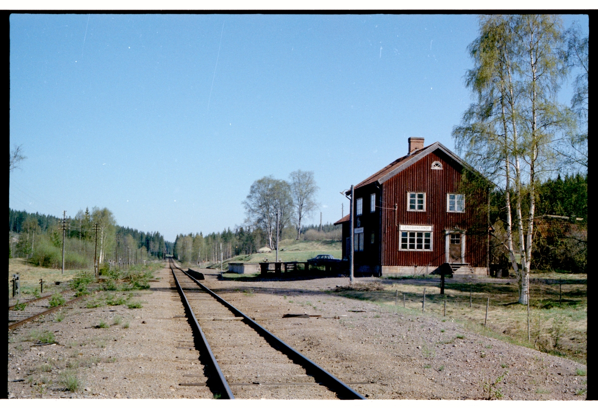 Långbansände station.