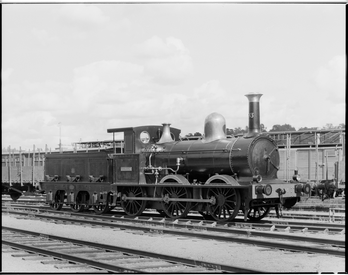 Statens Järnvägar. SJ G 93 "Jernsida".