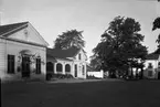 Stationen anlades 1862. Stationshuset har ombyggts flera gånger, sista gången 1922