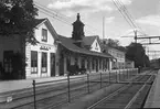 Stationen anlades 1862. Stationshuset har ombyggts flera gånger, sista gången 1922