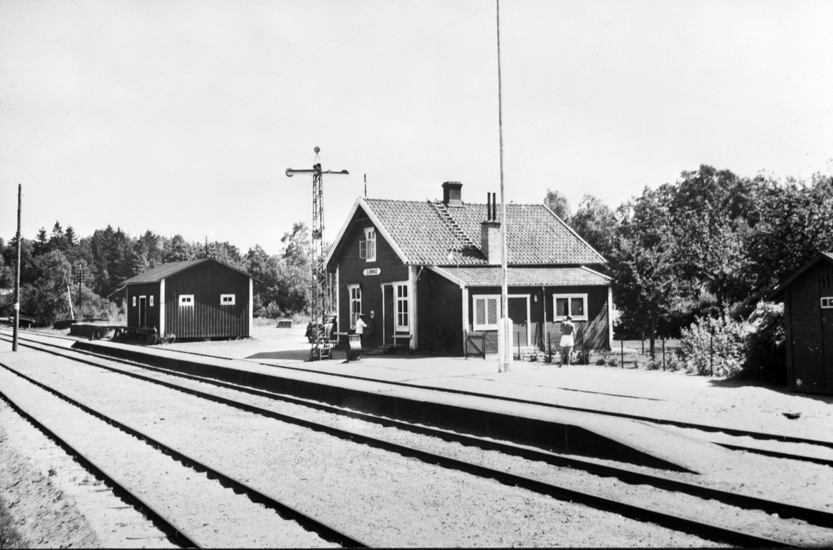 Glimminge station. -Järnvägsmuseet / DigitaltMuseum