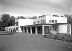 Stationshus byggt i Funkisstil 1934.