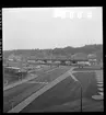 Karlshamns stationshus och godsmagasin. 
Nybyggt 1957.