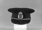 Uniformsmössa med detaljer.