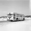 Statens Järnvägar, SJ buss 2722. Vägbuss, Scania Vabis, typ Capitol.