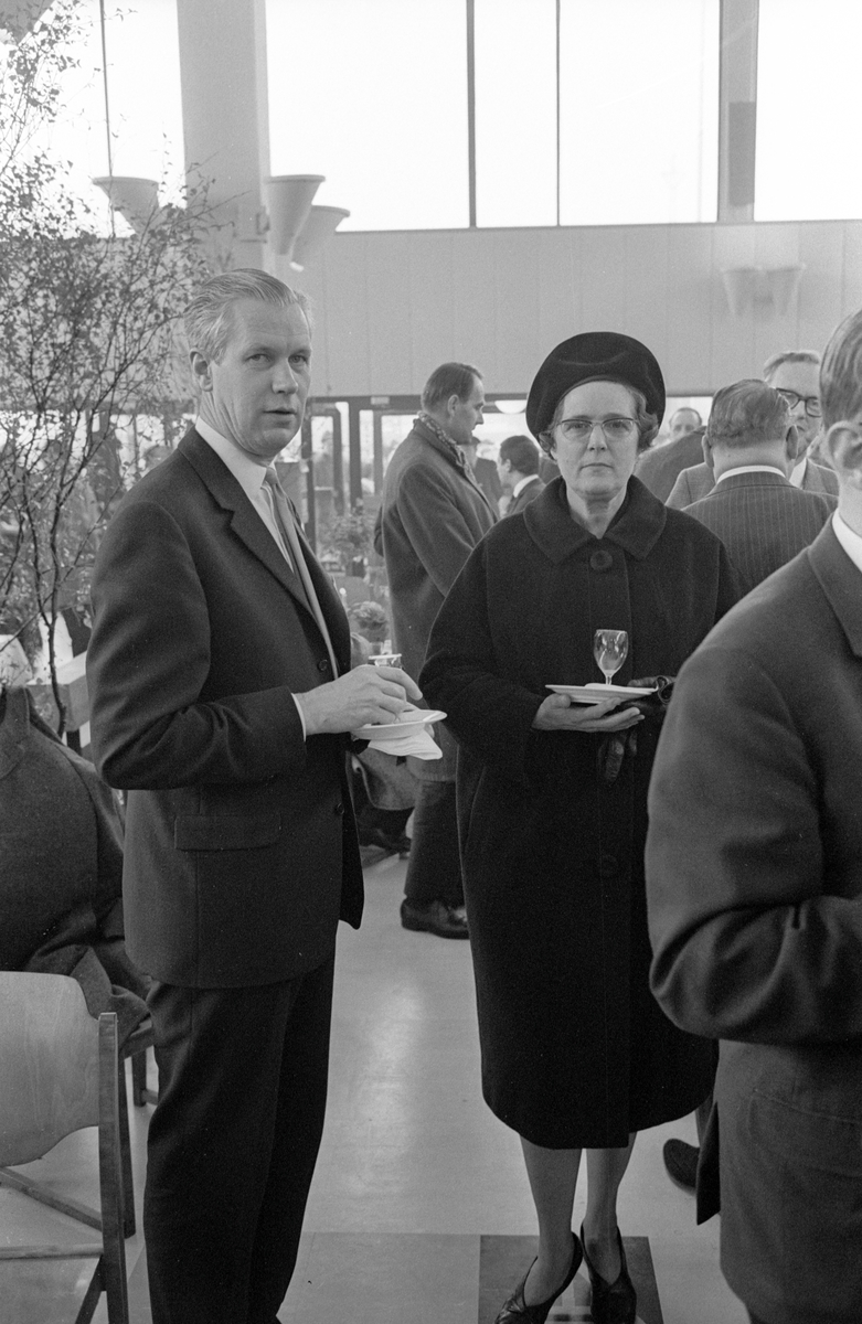 Invigningsresa med M/S "Gustav Vasa". Levererades 10 april 1965 till Lion Ferry Ab, Halmstad. Utchartrad samma dag till Statens Järnvägar, SJ, Malmö