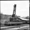 Loktransport från järnvägsmuseet i Tomteboda. UWHJ 1 