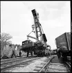 Loktransport från järnvägsmuseet i Tomteboda. UWHJ 1 