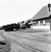 Prefab-flak. Byggplats: V. Haninge. Svealast-hustransport