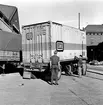 Norra station - godsstation. Stängning och plombering av container