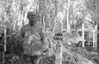 Rallarkyrkogården, viloplats för de rallare som omkom då järnvägen mellan Kiruna - Narvik byggdes. Här vilar den legendariska Svarta Björn Anne Rebekka Hofstad född 7/4 1878, död 19/9 1900