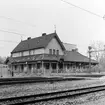 SWB Stockholm Västerås Bergslagens Järnvägar. Spånga stationshus.