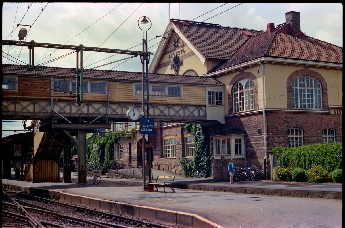 Alvesta järnvägsstation.