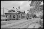 Hultsfred station från gatusidan.