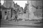 Ruiner i Gdansk, 1945.