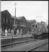 Halmstad C station. Statens Järnvägar, SJ D 351.