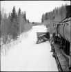 Plogning i Sabbsjöbacken på sträckan mellan Backe och Tåsjöberg.