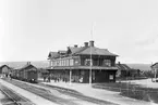 Gällivare stationsmiljö.