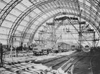 Malmö centralstation, Banhallen under uppförande.