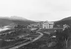 Stationen togs i bruk 1881
Norra Stambanan, Storlien: Panorama med Stenfjellet.