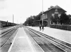 Statens Järnvägar, SJ, Östervärn järnvägsstation.