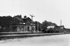 Landskrona - Kävlinge Järnväg, LaKJ, Saxtorp station. LaKJ, Lok 9.