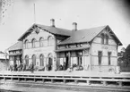 Landskrona - Engelholms Järnväg, LEJ,  Ängelholms station.