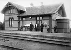 Skåne - Hallands Järnväg, SHJ, Eldsberga station.