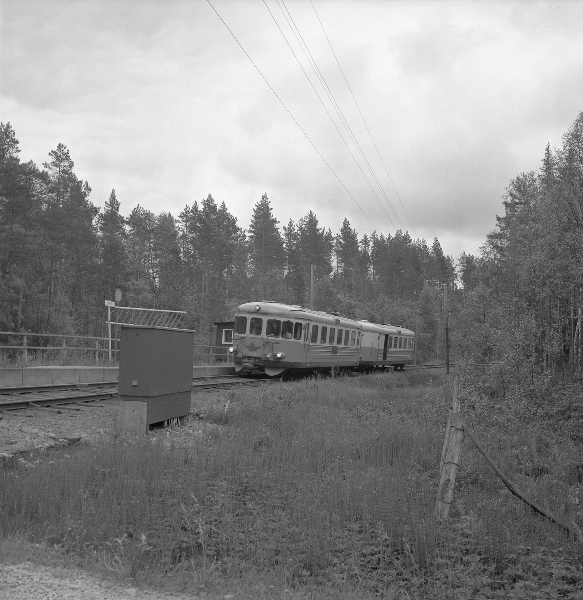 Rälsbusståg. SJ Y Motorvagn