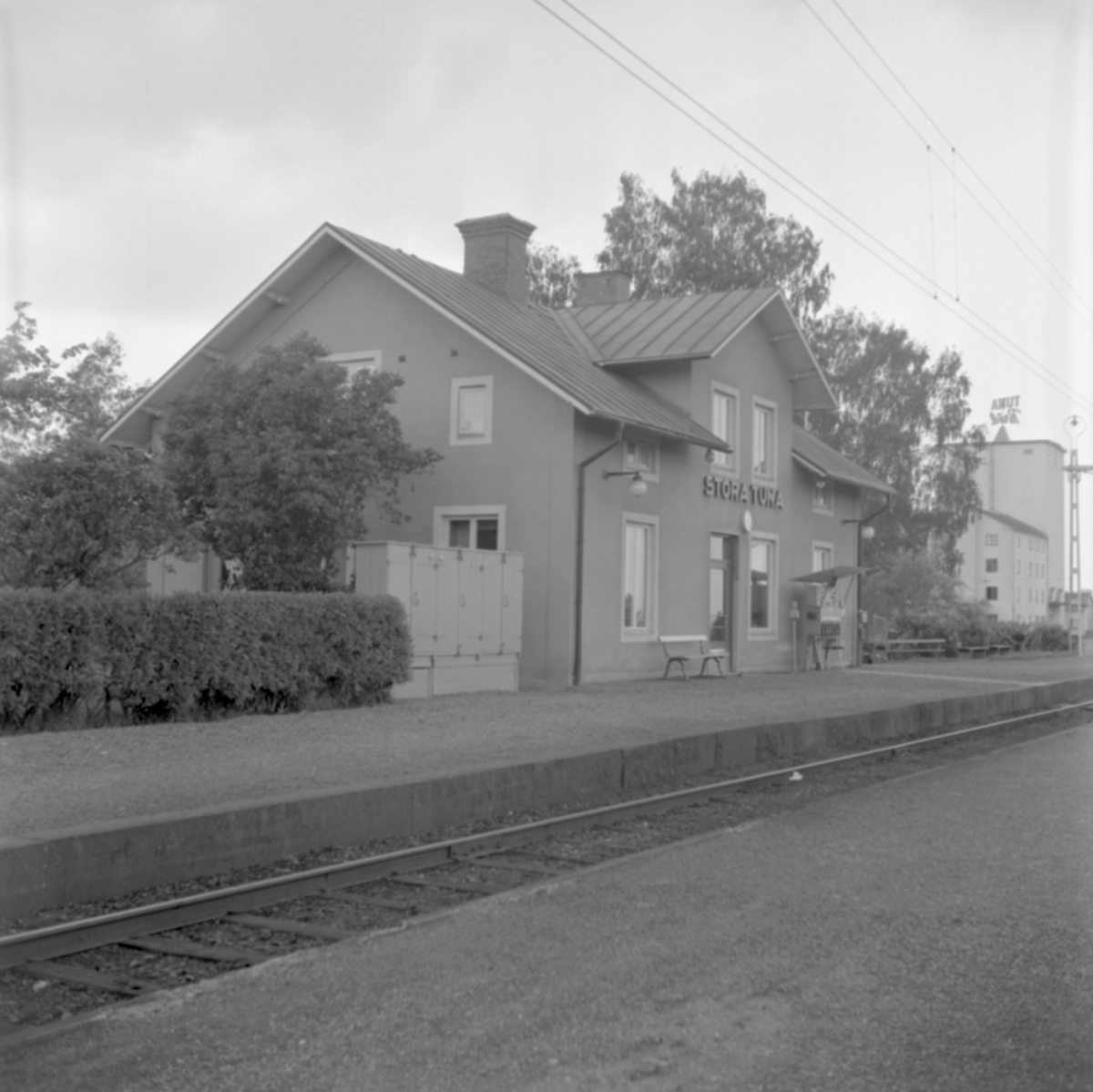 Stora Tuna stationshus.