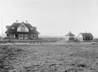 Trafikplats anlagd 1902. Stationshuset uppfört samma år ombyggdes 1946, då bl a tillkom en tillbyggnad för magasin