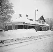 Stationen uppfördes 1902. Några större ombyggnadsarbeten har sedan dess ej företagits