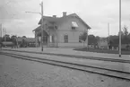 Borensberg järnvägsstation.