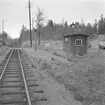 Valstad järnvägsstation, hållplats.