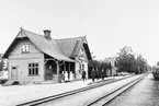 Rosendala järnvägsstation.