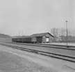 Magasinsbyggnad vid Nättraby station.