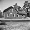 Tegnaby station. Trafikplats anlagd 1897, nedlagd 1965.