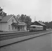 Statens Järnvägar, SJ Y motorvagn vid Rottne station.