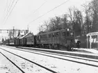 Statens Järnvägar, SJ Ds 194 med persontåg.