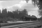 Sveriges äldsta järnvägsstation, byggd 1854.