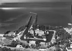 Flygfoto över slottet med omnejd