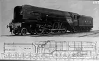 (The London & North Eastern Railway ) LNER lok 2001 
