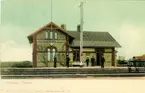 Järnvägsstation anlagd 1885, renoverad och ombyggd 1908.