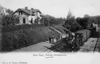 Järnvägsstation i Falerum.
Stationshus anlagd 1879, moderniserad 1945.
Smalspår, 891mm.
Vid järnvägsspåret mellan Åtvidaberg och Västervik