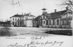 Järnvägsstation i Katrineholm. Västra stambanan öppnade för trafik vid
Katrineholm 1862. Vid järnvägsspåret mellan Gnesta och Hallsberg.
Eldrift kom på denna bandel 30.04.1926