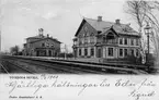 Järnvägsstation o hotell i Töreboda